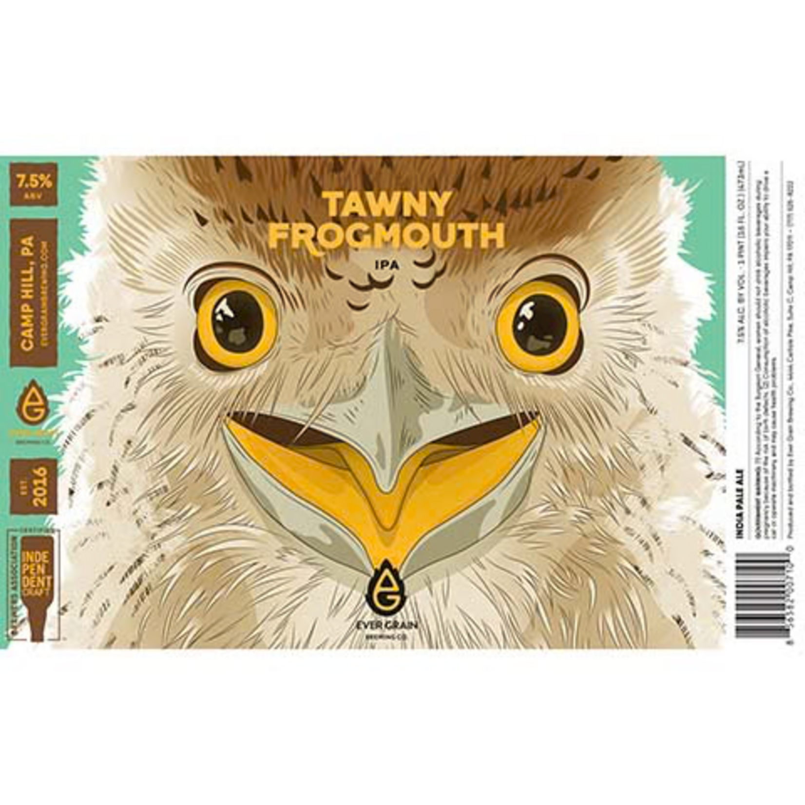 Evergrain Tawny Frogmouth 16oz CN
