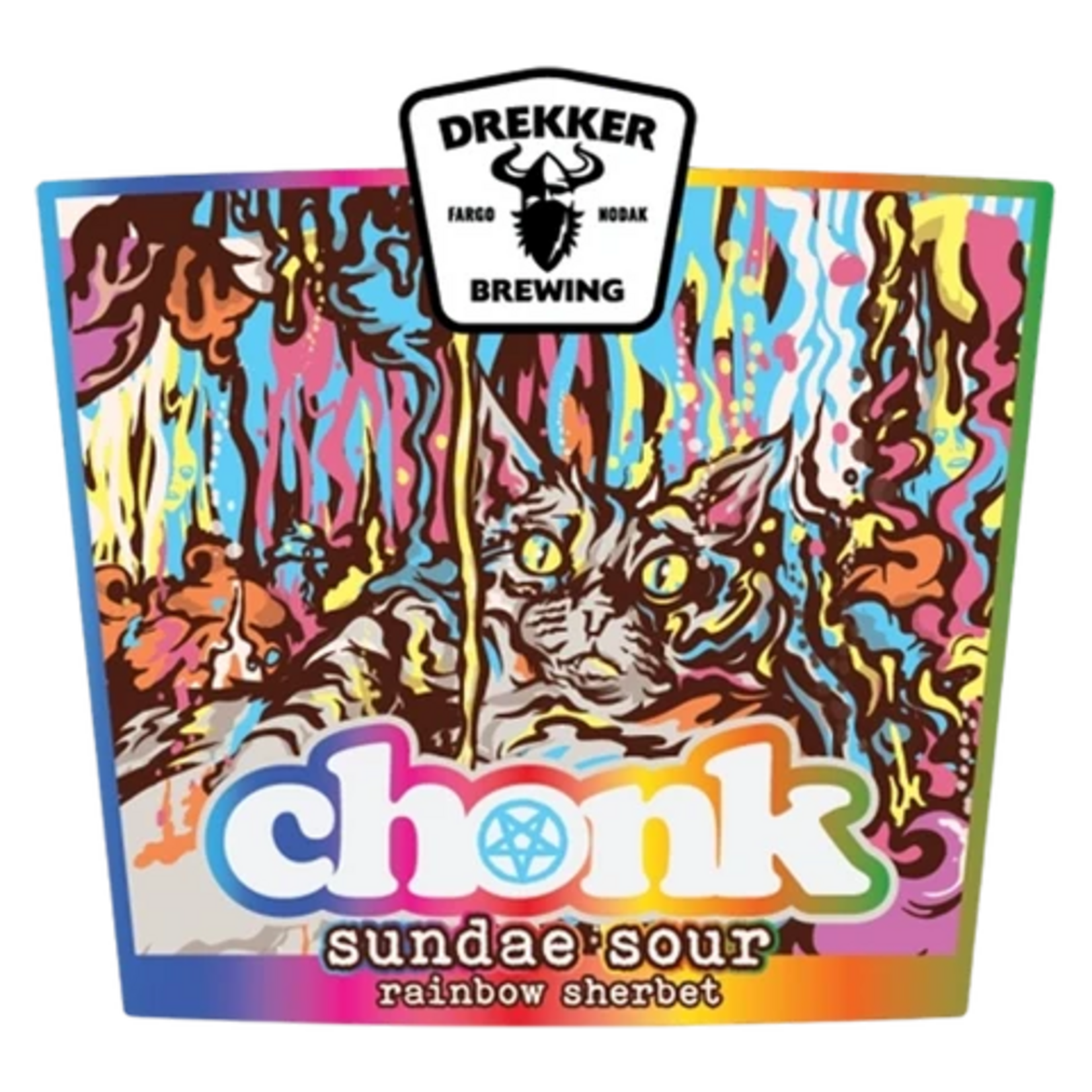 Drekker Chonk Rainbow Sherbet 4pk CN