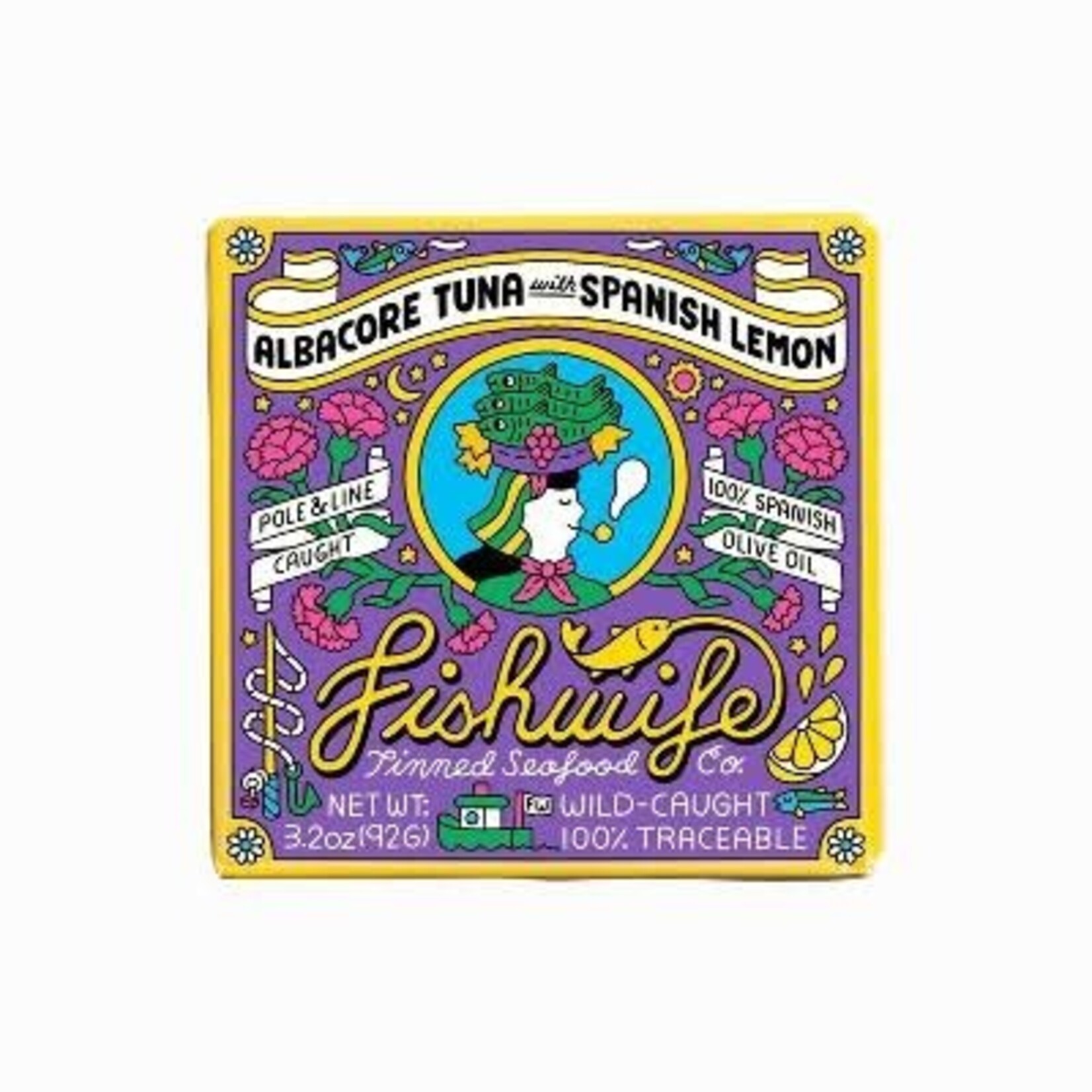 Fishwife Albacore Tuna with Spanish Lemon (3.2oz)