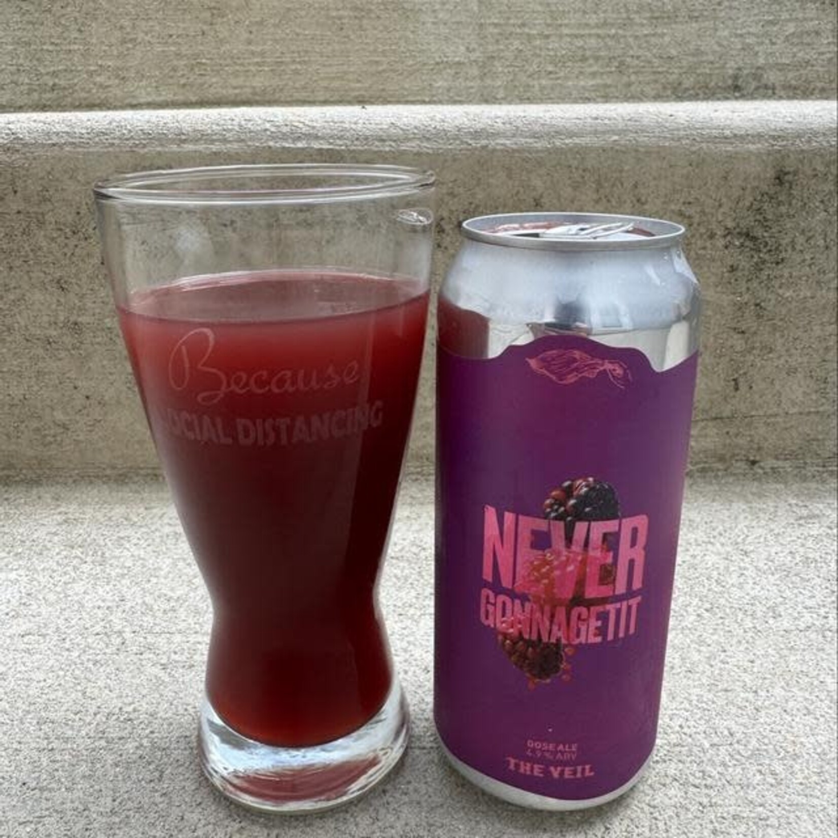 The Veil Nevergonnagetit 16oz CN