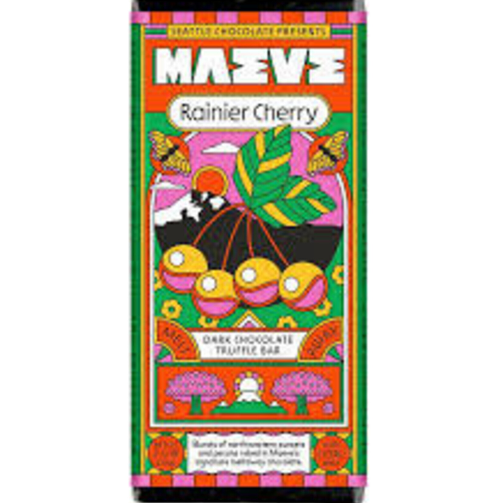 Maeve Chocolate Rainier Cherry 2.5 oz Bar