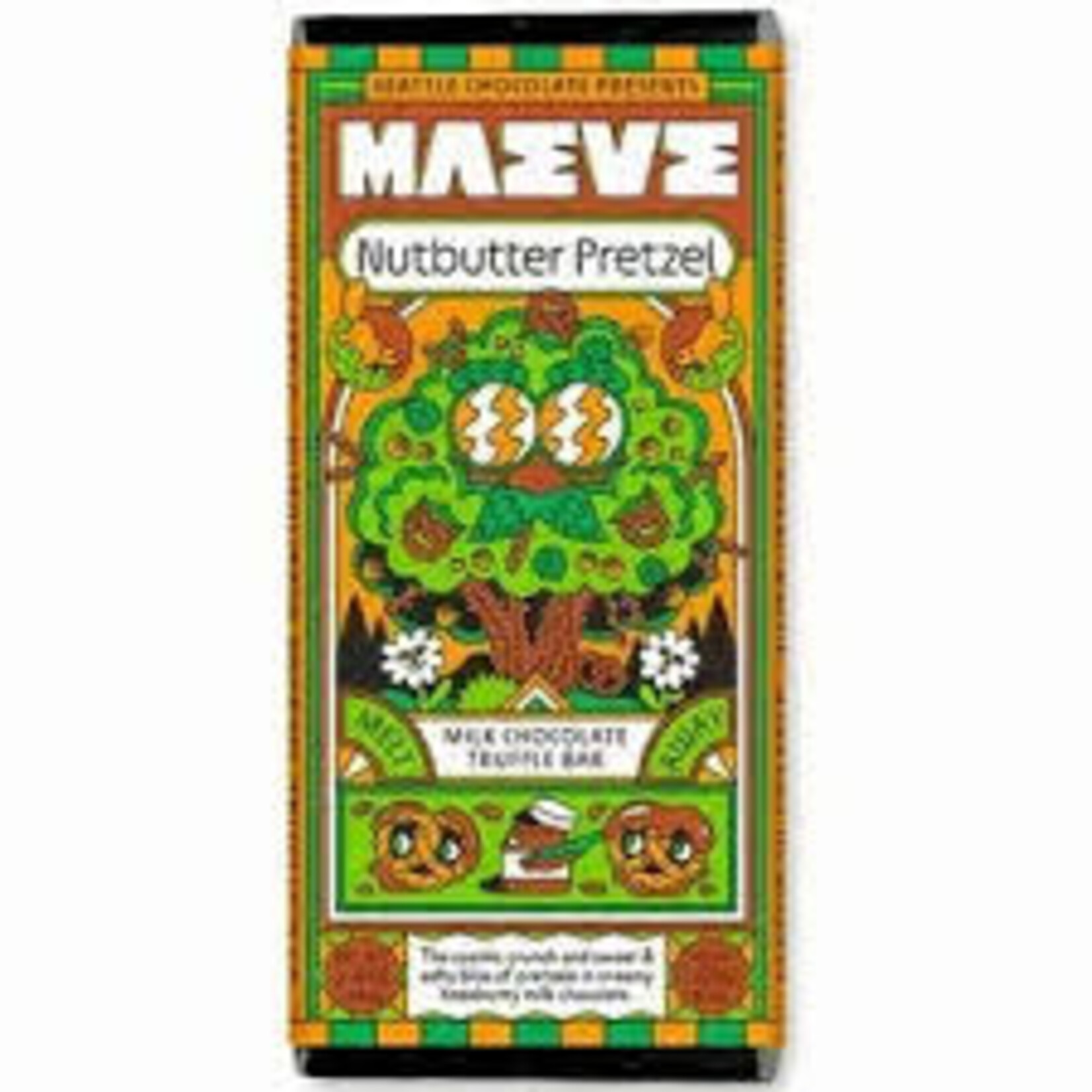 Maeve Chocolate NutButter Pretzel 2.5 oz Bar
