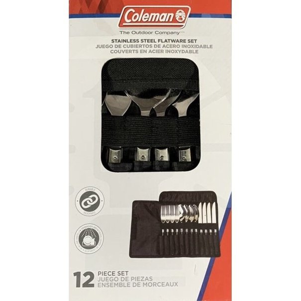 Coleman Coleman Coleman Stainless Steal Flatware Set