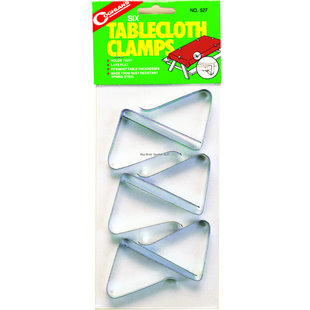 Coghlans Coghlans Tablecloth Clamps 6Pk