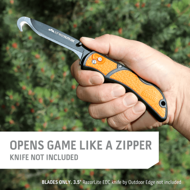 Outdoor Edge Outdoor Edge Outdoor Edge 3.5" Gutting Blade 4Pk