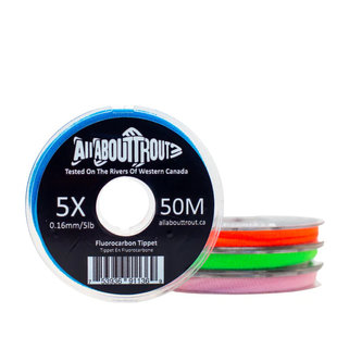 All About Trout Fluorocarbon Tippet 5x