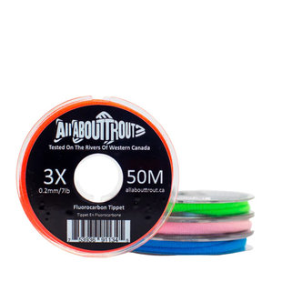All About Trout Fluorocarbon Tippet 3x