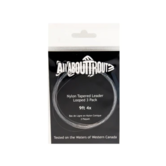 All About Trout Looped Nylon Tapered 9ft 4x Leader