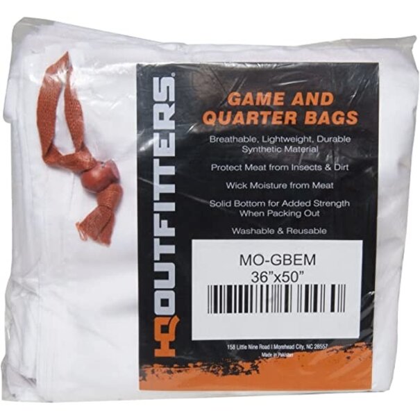HQ Outfitters HQ Outfitters 8 PK Game and Quarter Bag 36x50"