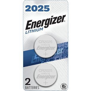Energizer Lithium 2025 3V 2 PK