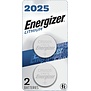 Energizer Lithium 2025 3V 2 PK