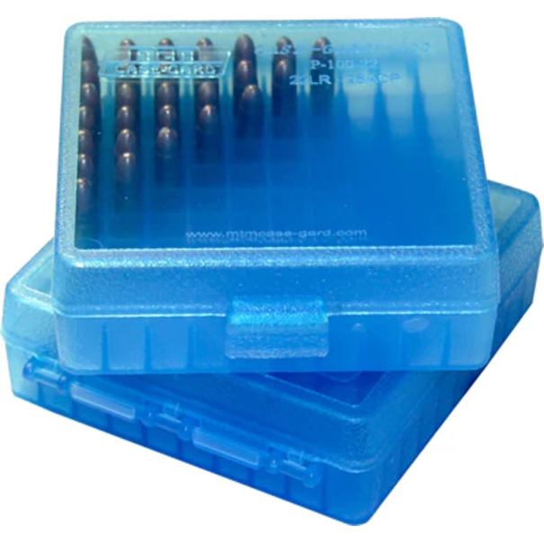 MTM MTM Ammo Box 100 Round Flip-Top 40 10mm 45 ACP