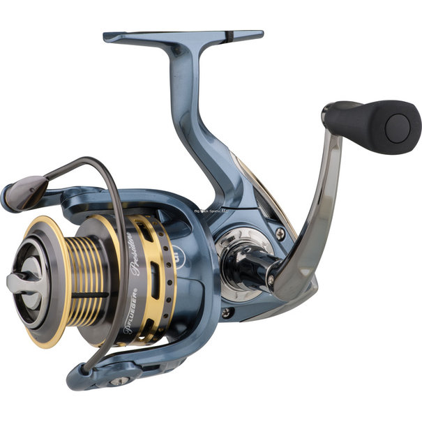 Pflueger Pflueger President 30 Size, Front Drag, 10 Brg. 5.2:1 Ratio. 145 yds 6lb.test, Aluminum Spool R/L Retrieve
