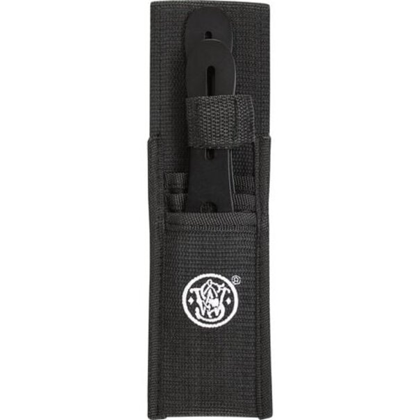 Smith & Wesson 3 Throwing Knives with Polyester Belt Sheath
