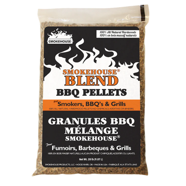 Smokehouse 20lbs Blend BBQ Pellets