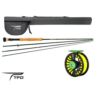 TFO NXT Outfit 9'  8/9wt 4pc Fly Rod GL1 Reel