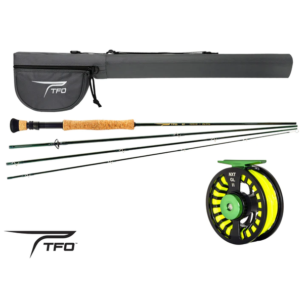 Temple Fork Outfitters Fly Fishing Rod NXT Outfit 9F 8/9wt. 4pc