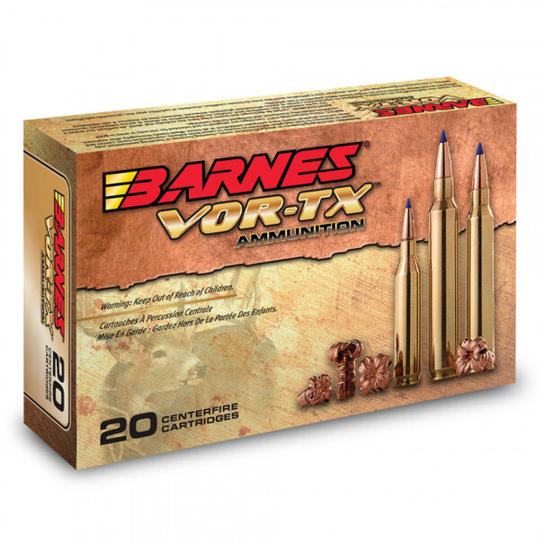 Barnes Barnes VOR-TX 30-06 168 GR Ammo