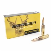 Berger 6MM Creedmoor 95 GR Classic Hunter Match Ammo