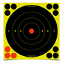 Shoot•N•C 8IN Bulls-Eye, 30 Targets - 360 Pasters