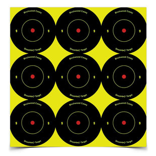 Birchwood Casey SHOOT•N•C 2IN Bull's - Eye, 108 Targets