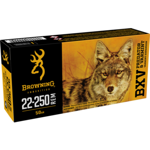 Browning 22-250 REM 50 GR Varmint Ammo