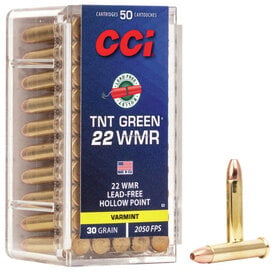 CCI TNT Green 22 WMR 30 GR