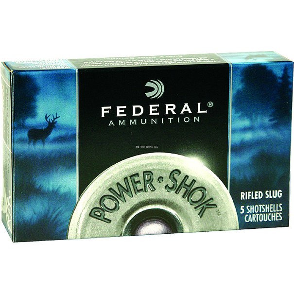 Federal Federal 12 GA 2-3/4" 1oz. 1610fps Power-Shok Ammo
