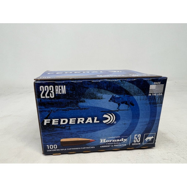 Federal Federal 223 REM 53 GR V-Max Varmint Ammo