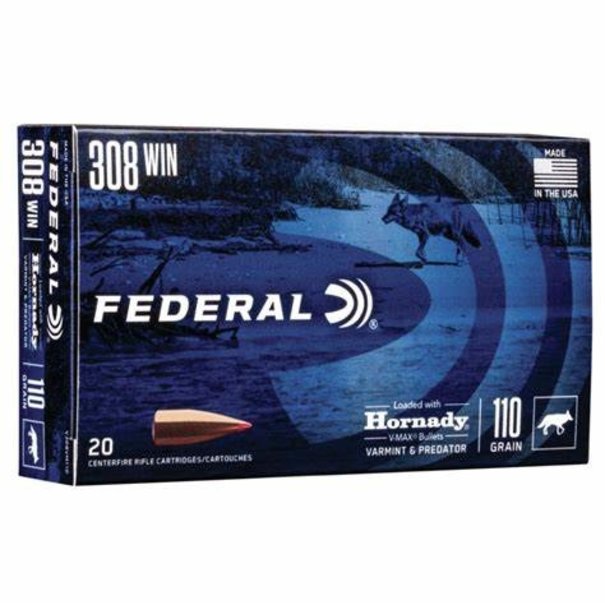 Federal Federal V-max 308 WIN 110GR Ammo
