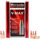 Hornady 6.5MM .264" 95 GR V-Max Bullets