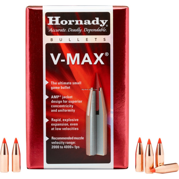 Hornady Hornady 6.5MM .264" 95 GR V-Max Bullets #22601