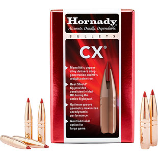 Hornady 25 CAL .257" 90 GR CX Bullets #254104
