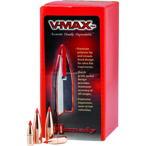 Hornady Hornady 22 CAL .224" 60 GR V-MAX Bullets #22281