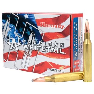 Hornady American Whitetail 25-06 117GR Interlock Ammo