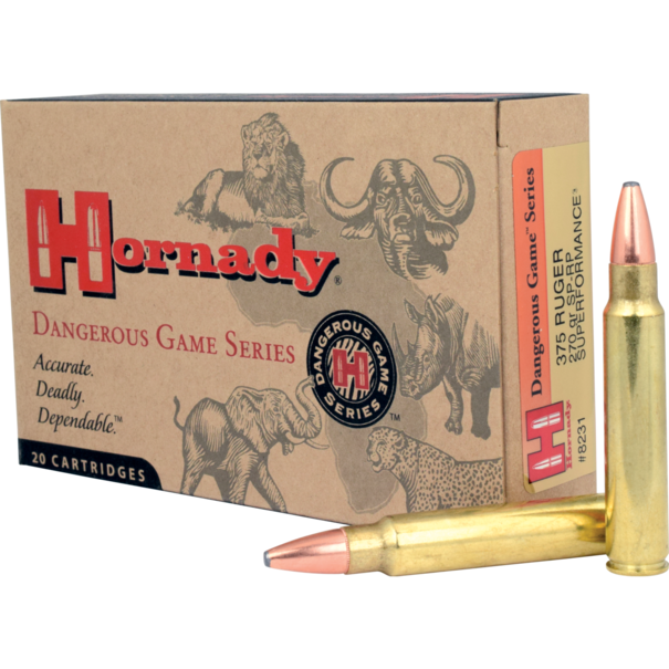 Hornady Hornady Superformance 375 RUGER 270 GR SP-RP Ammo
