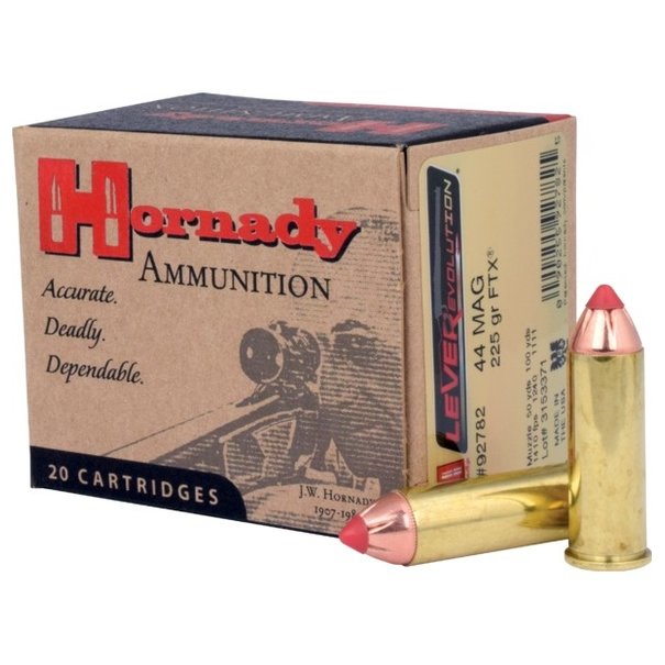 Hornady Hornady 44 Magnum 225 GR Pistol Ammo