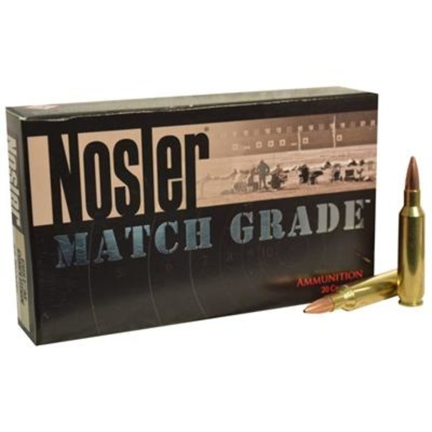 Nosler 22 Nosler 77 GR Custom Competition Match Grade Ammo