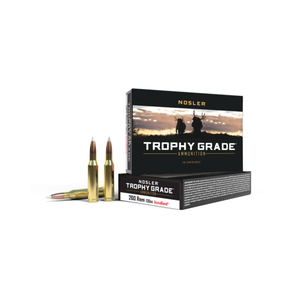 Nosler Nosler 260 Remington 130 GR Accubond Ammo