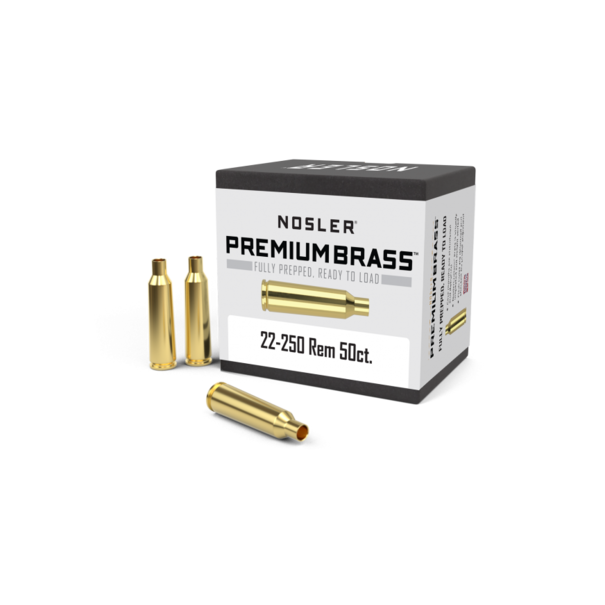 Nosler Nosler 22-250 Remington Premium Brass