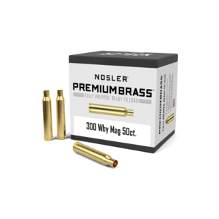 Nosler 300 Weatherby Magnum Premium Brass