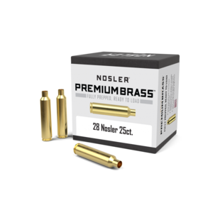 28 Nosler Premium Brass