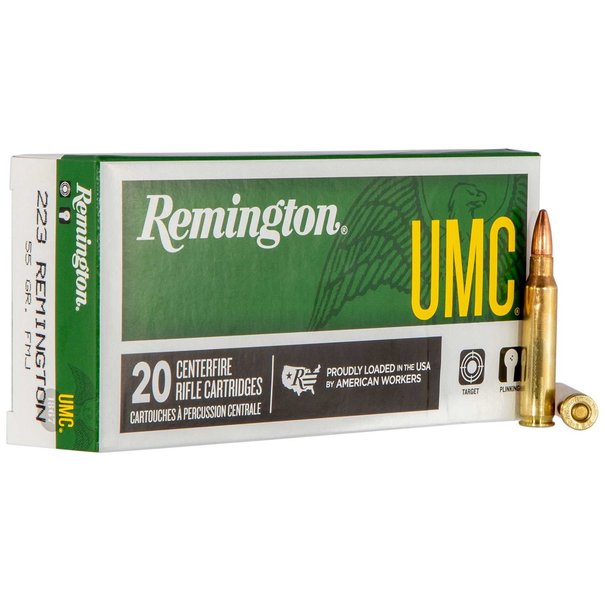 Remington Remington UMC .223 Remington 55 GR FMJ Ammo
