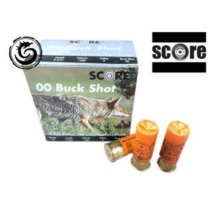 Score Buck Shot 12 GA 2-3/4" 1350fps #2 Ammo