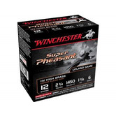 Winchester Super Pheasant 12 Gauge 2-3/4" 1-3/8oz. 1450fps #6 Ammo