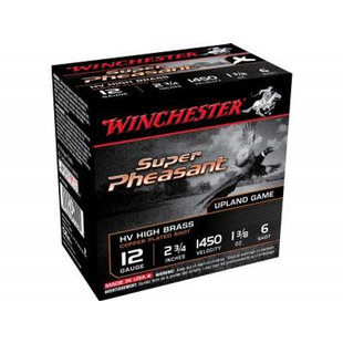 Winchester Super Pheasant 12 Gauge 2-3/4" 1-3/8oz. 1450fps #6 Ammo
