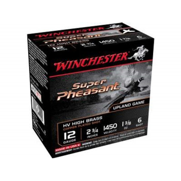 Winchester Winchester Super Pheasant 12 Gauge 2-3/4" 1-3/8oz. 1450fps #6 Ammo