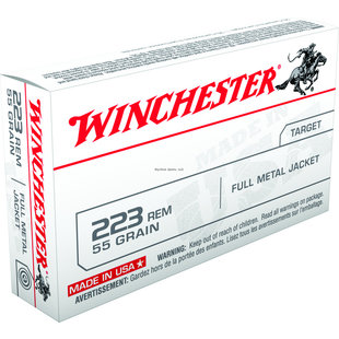 Winchester 223 Remington 55 GR FMJ Ammo