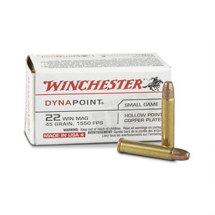 22 Winchester Magnum 45 GR Ammo