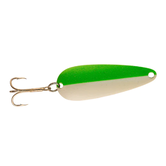 Len Thompson White and Green Glow Lure